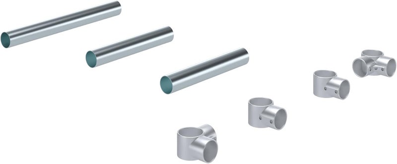 AmGood Cross Bar and Connector Set (for Table 18" x 18") - Image 3